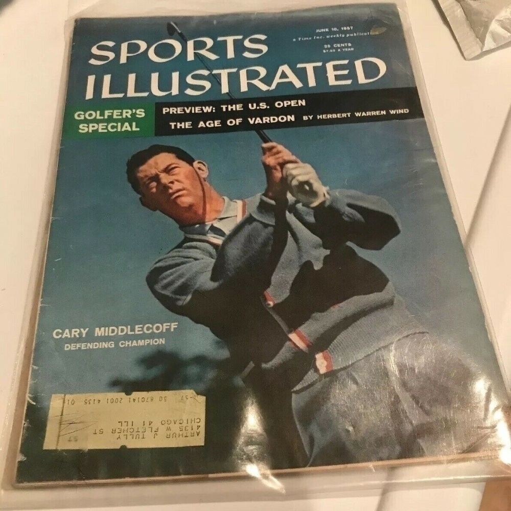 Sports Illustrated June 10 1957 Preview US Open